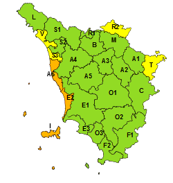 Ancora vento e mareggiate codici arancione e giallo fino a martedì 11 febbraio