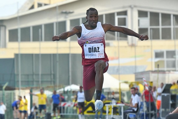 Il presidente della Regione si congratula con Andy Diaz, vincitore della Diamond league