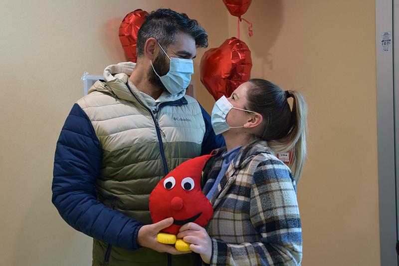San Valentino, coppie di innamorati donano il sangue all'ospedale di Siena