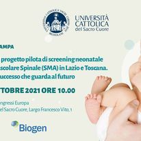 Atrofia muscolare spinale, Bezzini a Roma per conclusioni progetto screening neonatale  