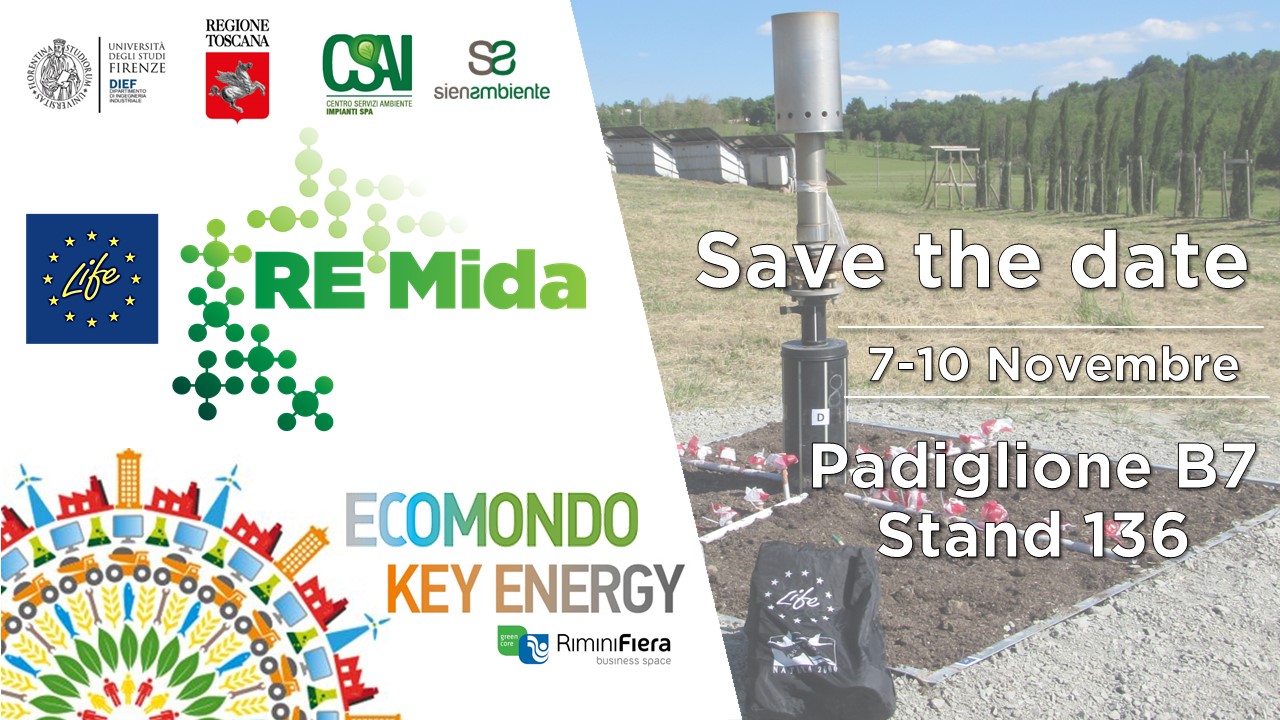 La Regione a Ecomondo con il progetto Re Mida