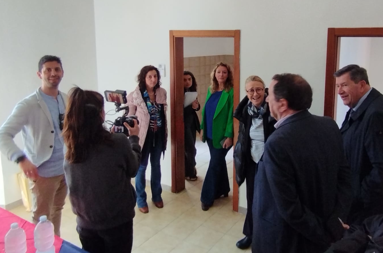 Sopralluogo dell’assessora Spinelli nei cantieri Erp di Prato e Pistoia
