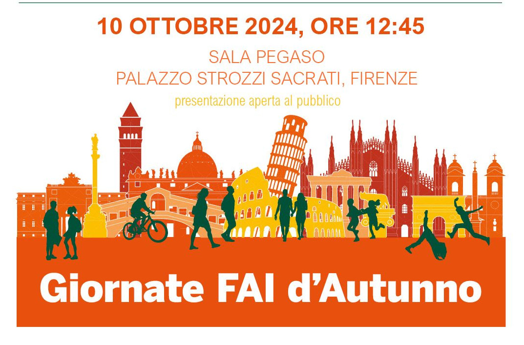 Tornano le Giornate Fai d'autunno, conferenza stampa giovedì 10 alle 12,45