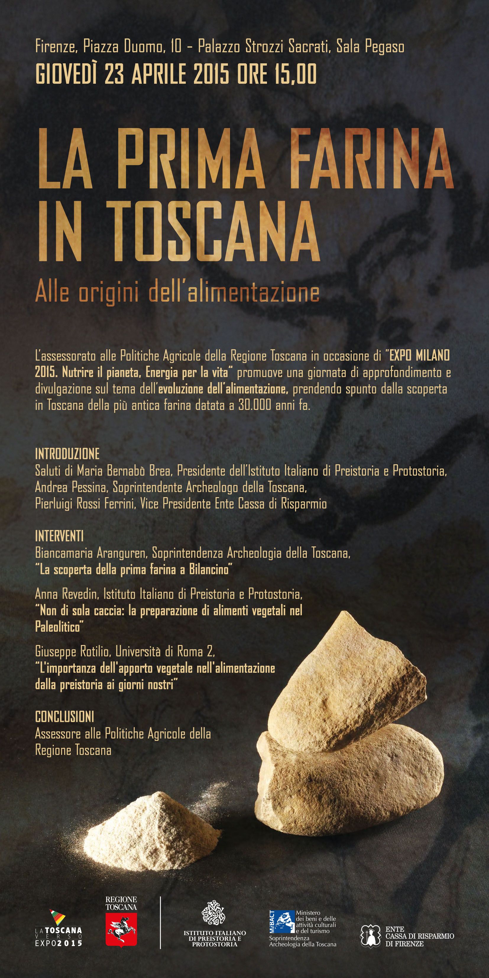 Expo, scoperta in Toscana la farina più antica del mondo. Il 23 aprile la presentazione