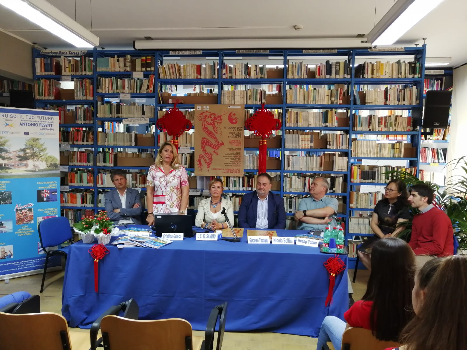 Progetto Confucio, Grieco a Cascina: