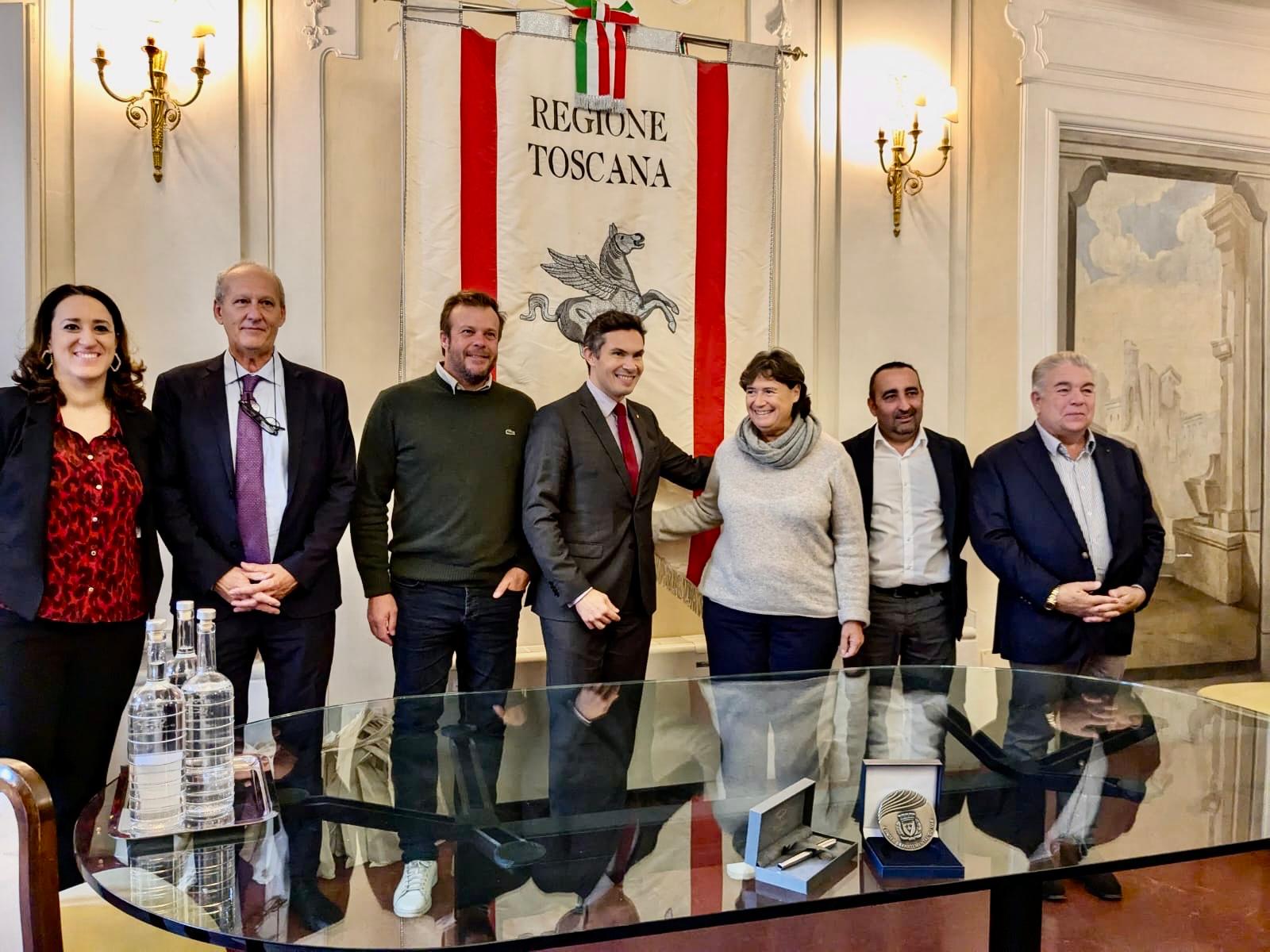 Toscana&amp;Var, delegazione d’Oltralpe incontra la vicepresidente S...