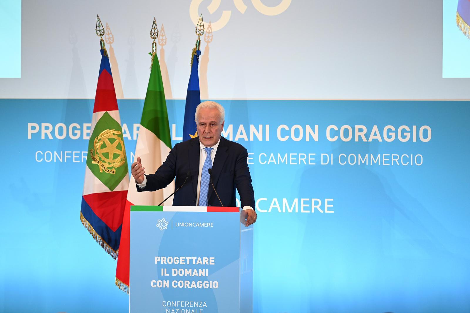 Giani alla conferenza nazionale delle Camere di commercio