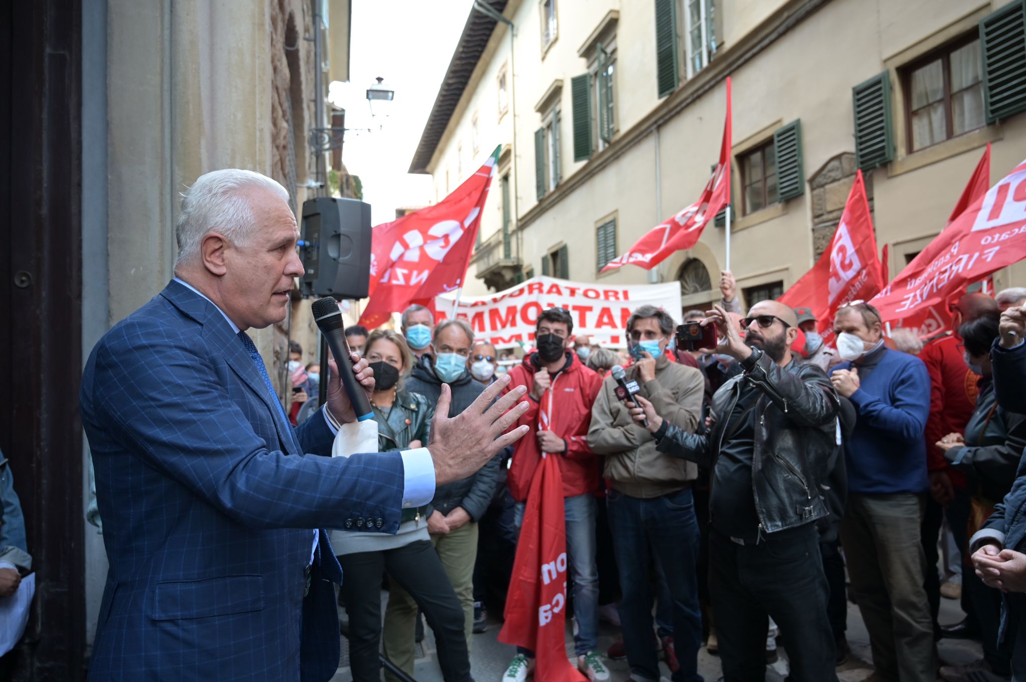 Attacco alla Cgil, Giani:
