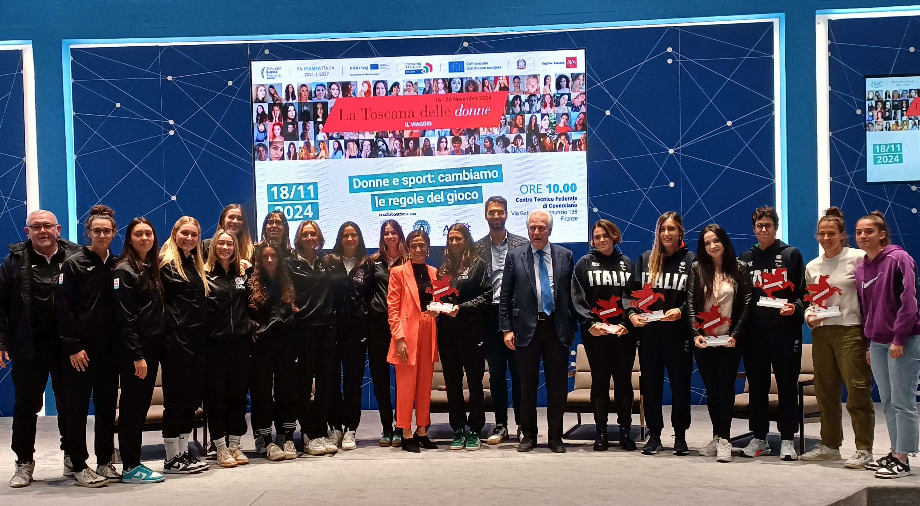 La Toscana delle Donne, Toscana prima in Italia ad approvare Carta Etica sport al femminile