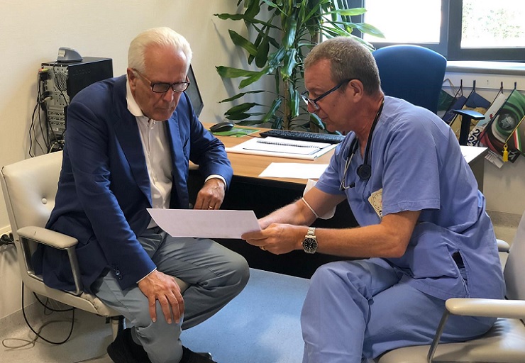 Giani a S. Maria Nuova: “Far pagare gli stranieri aiuterà a migliorare la sanità toscana”