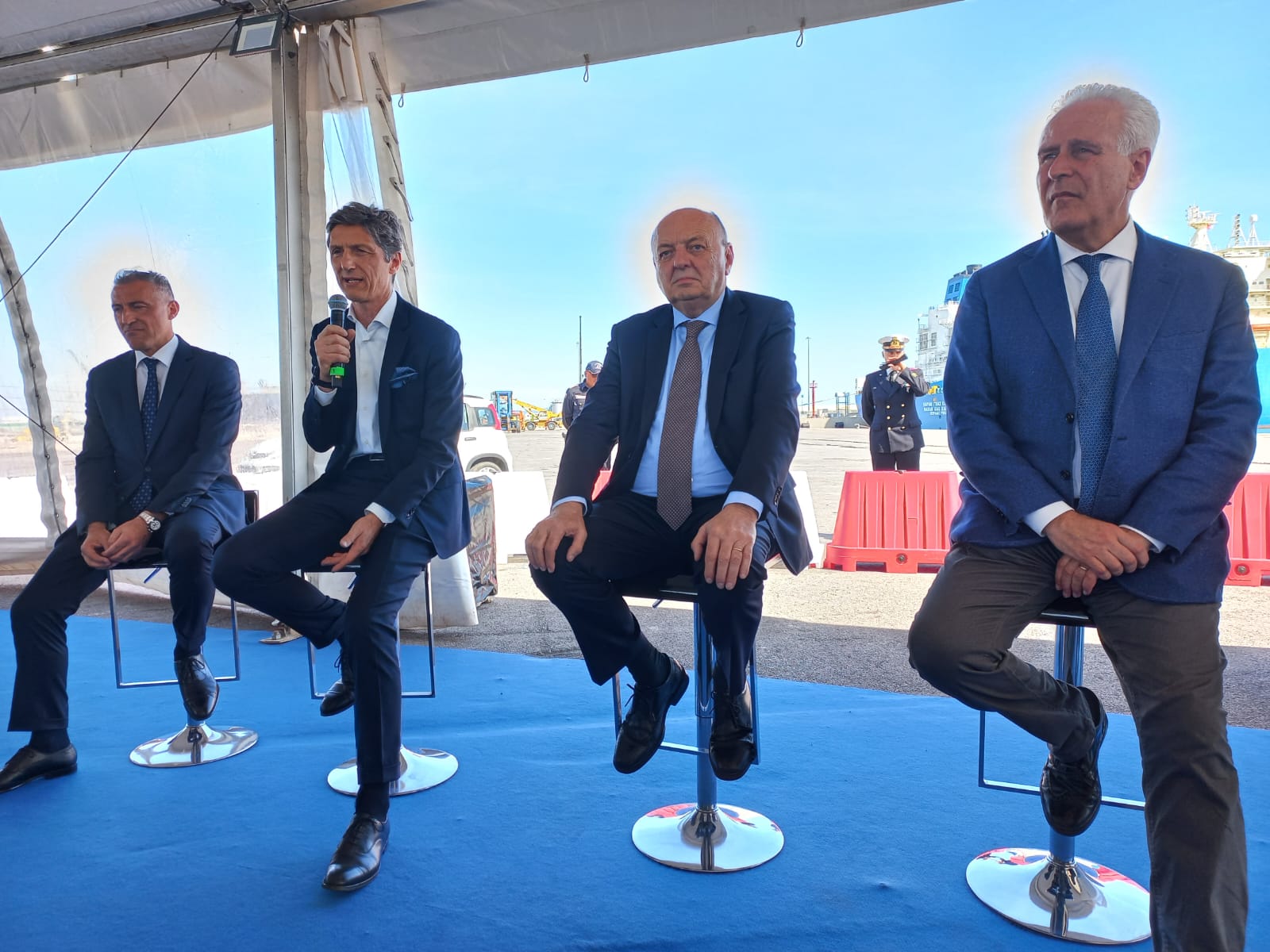 Rigassificatore, Giani a Piombino con il ministro Pichetto Fratin:
