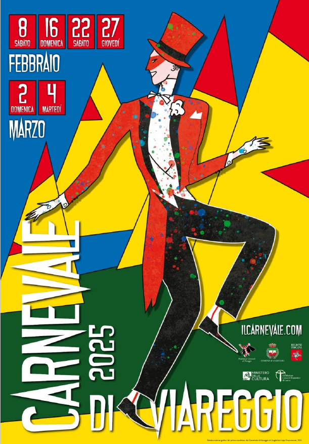Carnevale di Viareggio 2025, conferenza stampa martedì 28 gennaio alle 11