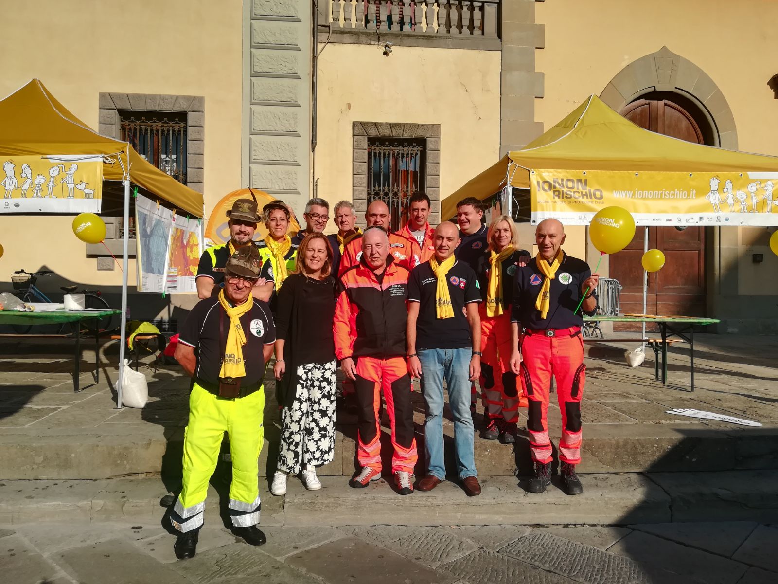 Protezione civile, grande affluenza per