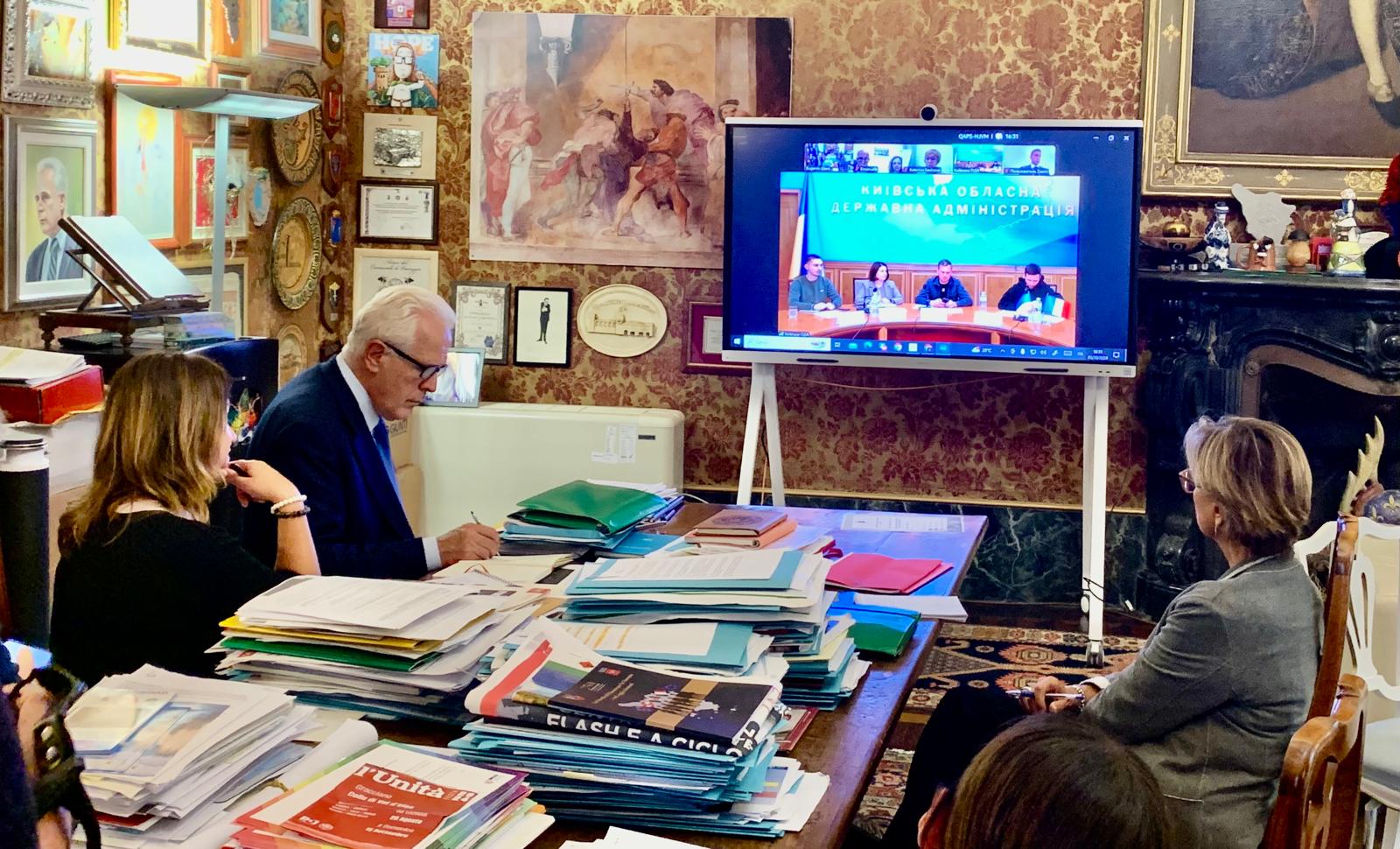 Stage formativi per pediatri ucraini, prosegue collaborazione fra Toscana e Regione di Kyiv