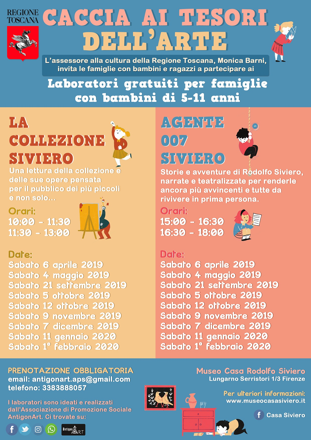 Casa Siviero, al via la nuova serie di laboratori didattici per famiglie