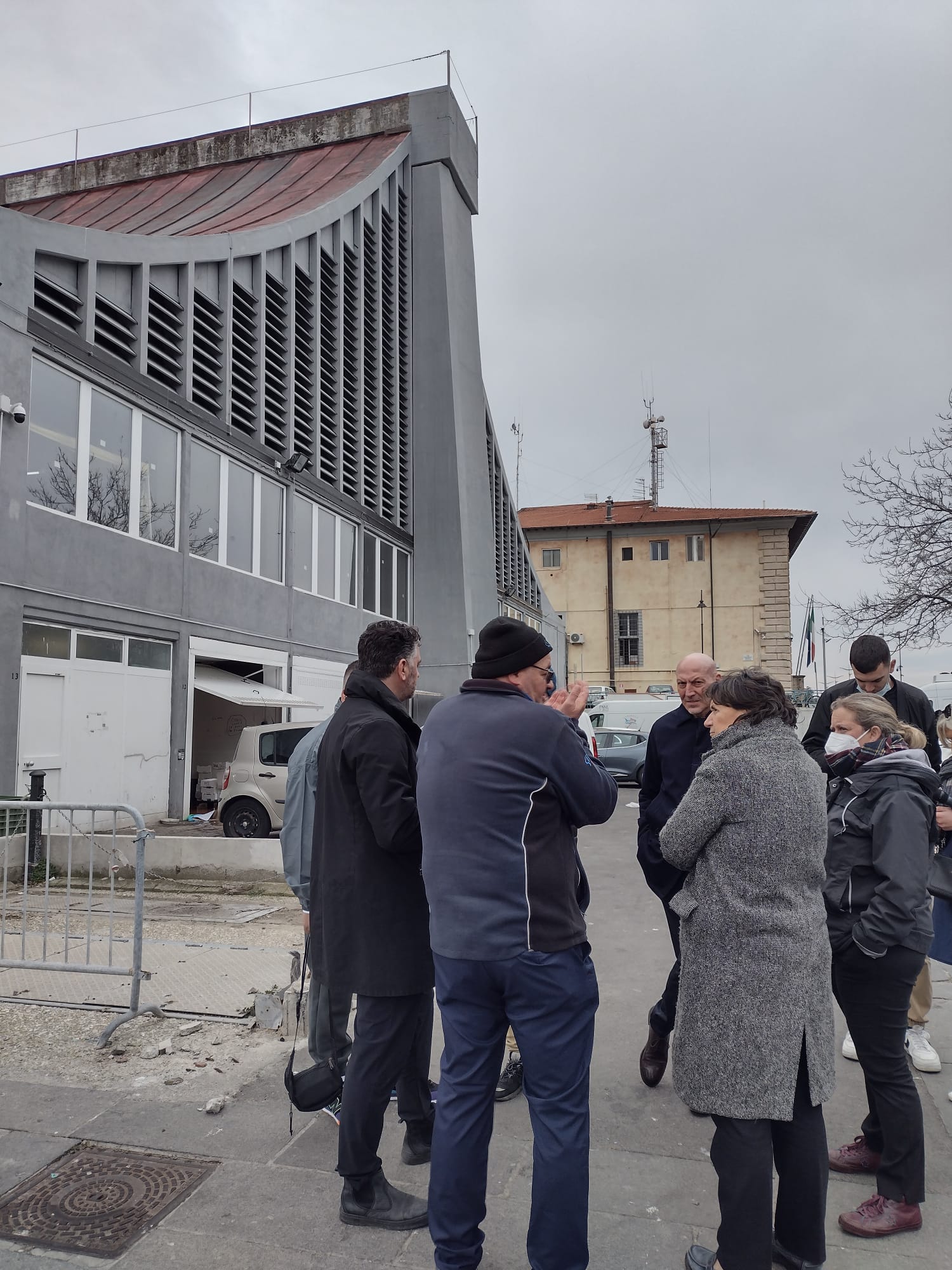 Saccardi in visita al mercato del pesce di Livorno: “Ricchezza da valorizzare”
