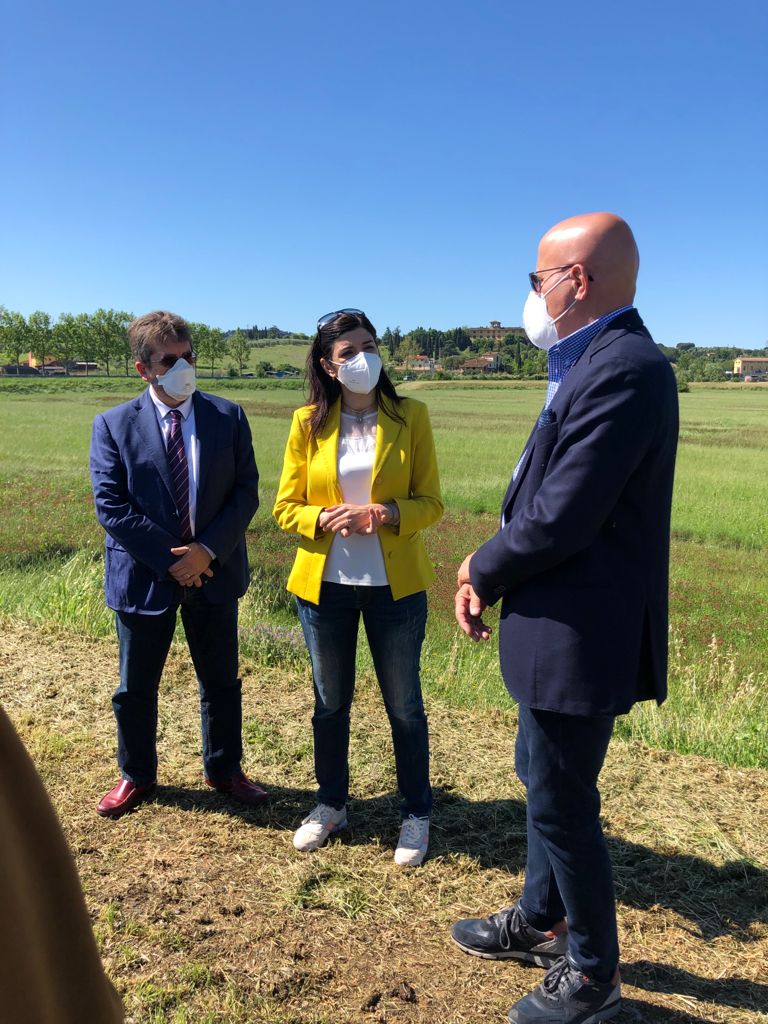 Api, a Signa casse di espansione diventano campi di fiori a tutela insetti impollinatori