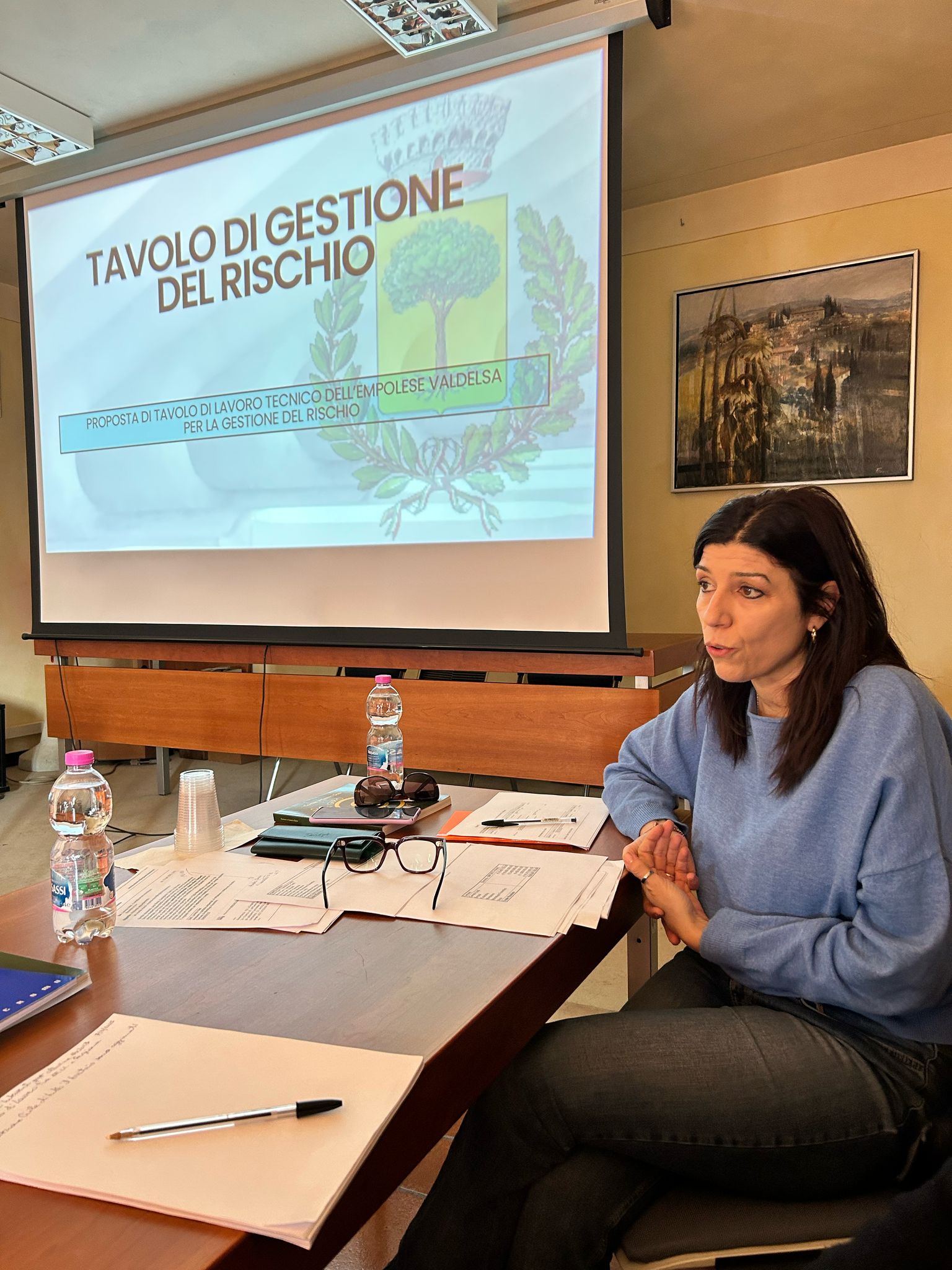 Alluvione in Valdelsa, sopralluogo Monni: