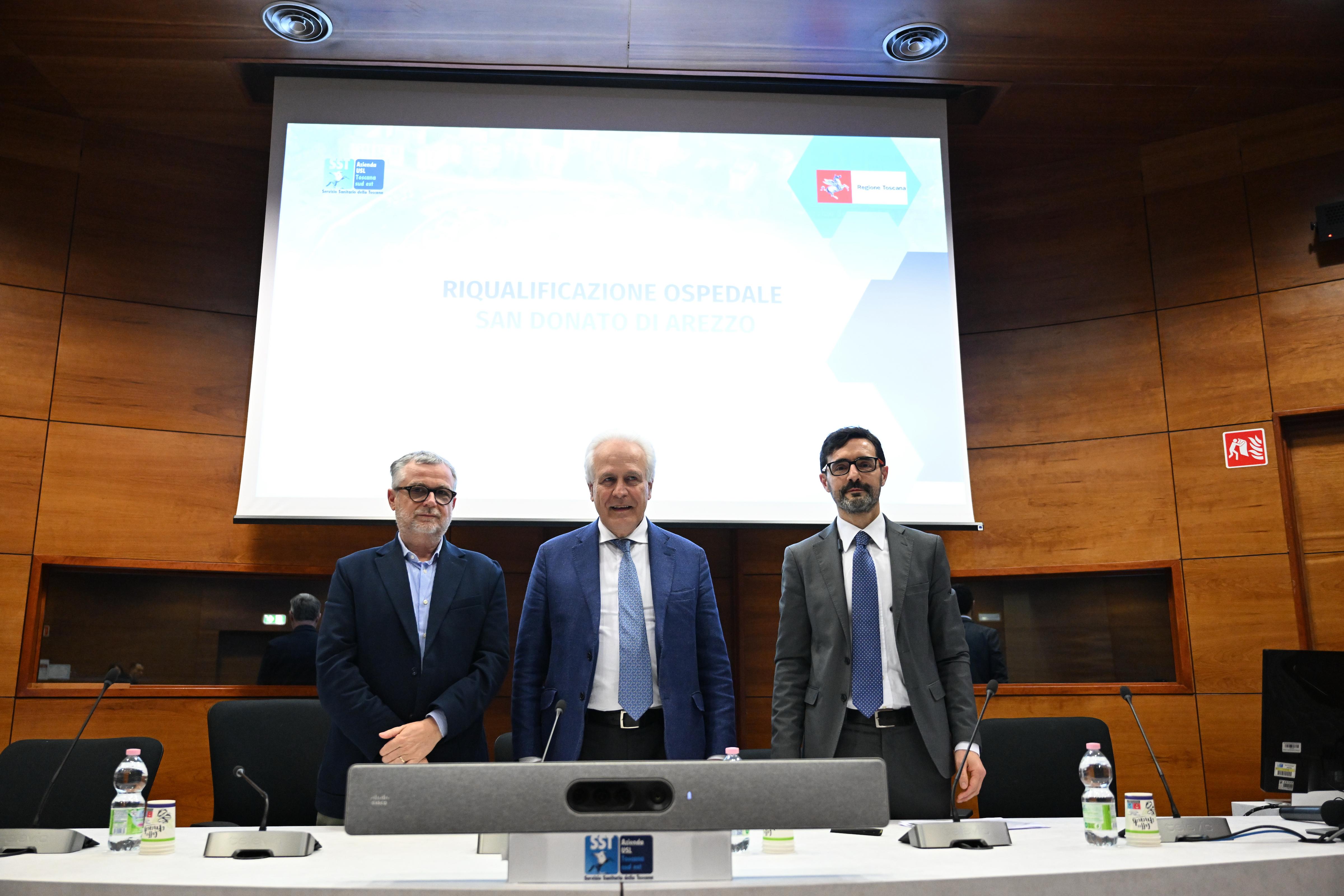 La Regione investe ad Arezzo altri 70 milioni per l’ospedale San Donato del futuro