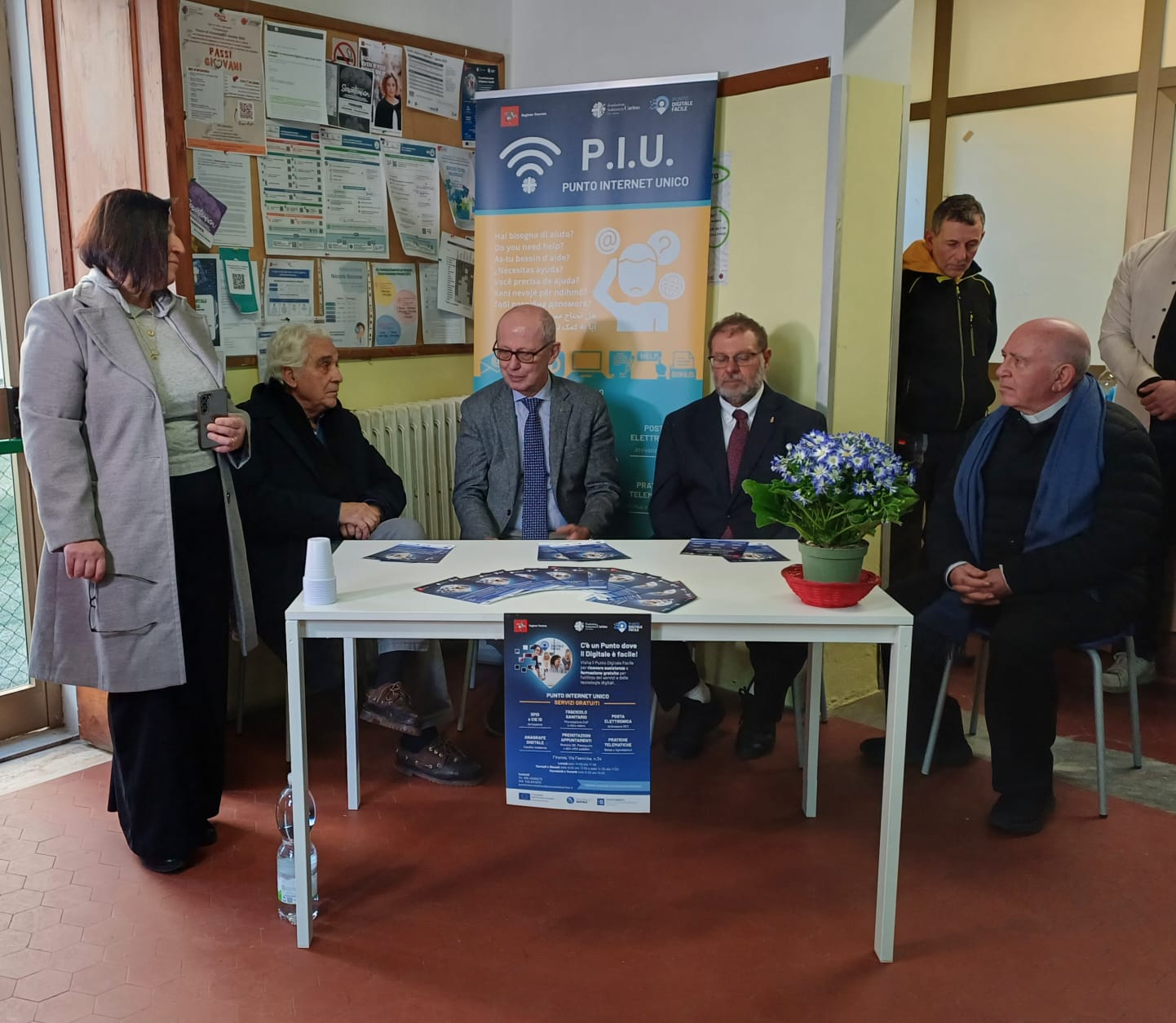 Inaugurato il nuovo Punto Digitale Facile della Caritas di Firenze
