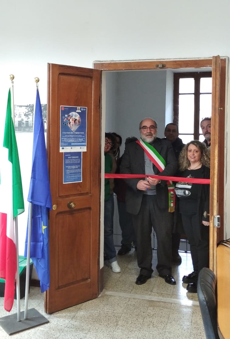 Inaugurato a Seggiano (Gr) il nuovo Punto Digitale facile