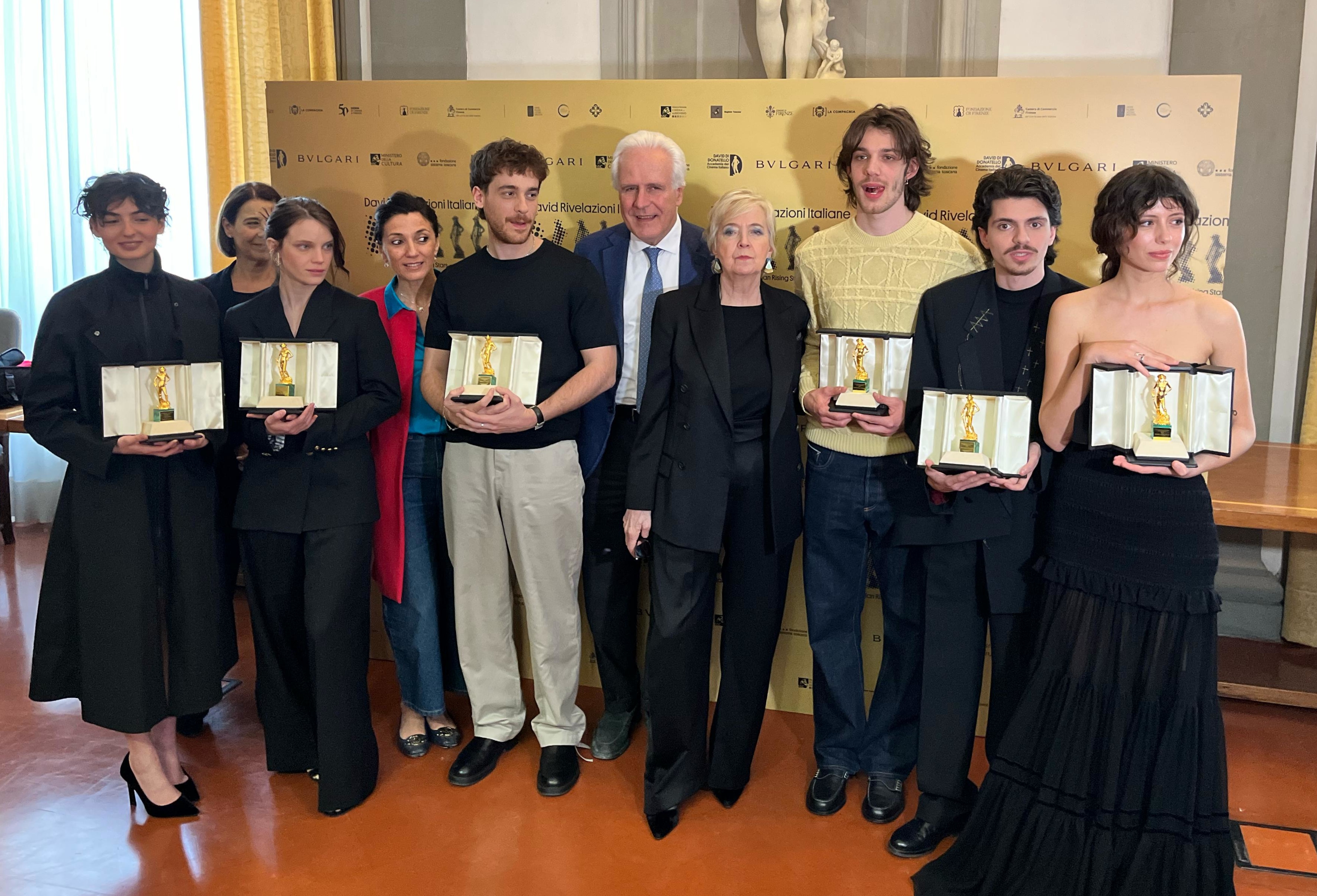 Cinema, consegnato il “Davidino” ai giovani attori italiani emergenti