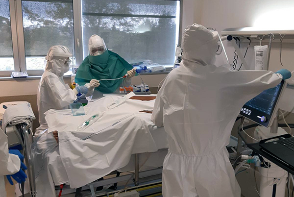 Espansa l’area per pazienti con Coronavirus: attivata la degenza dedicata in Malattie Infettive oltre al padiglione Covid