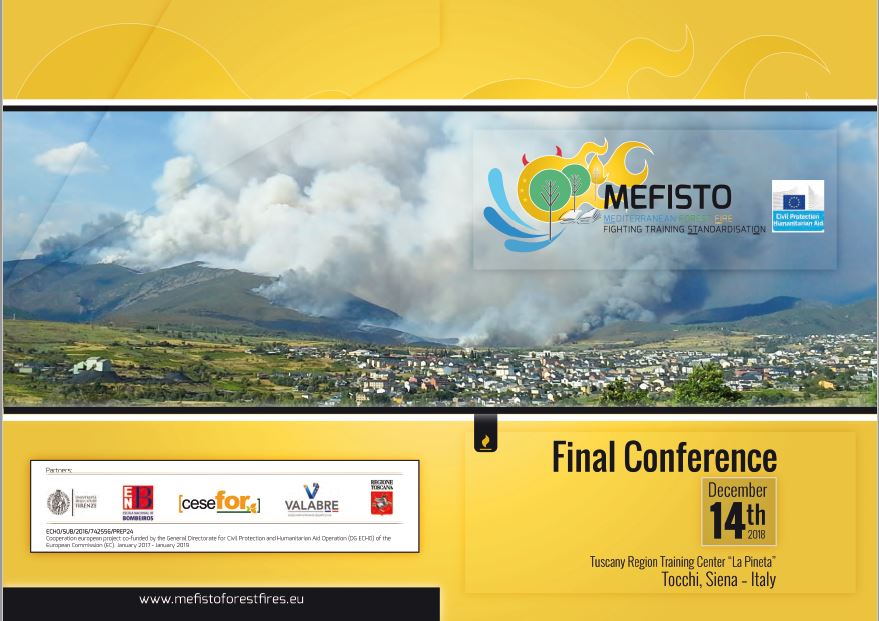 Lotta agli incendi, conferenza finale del progetto Mefisto a Monticiano