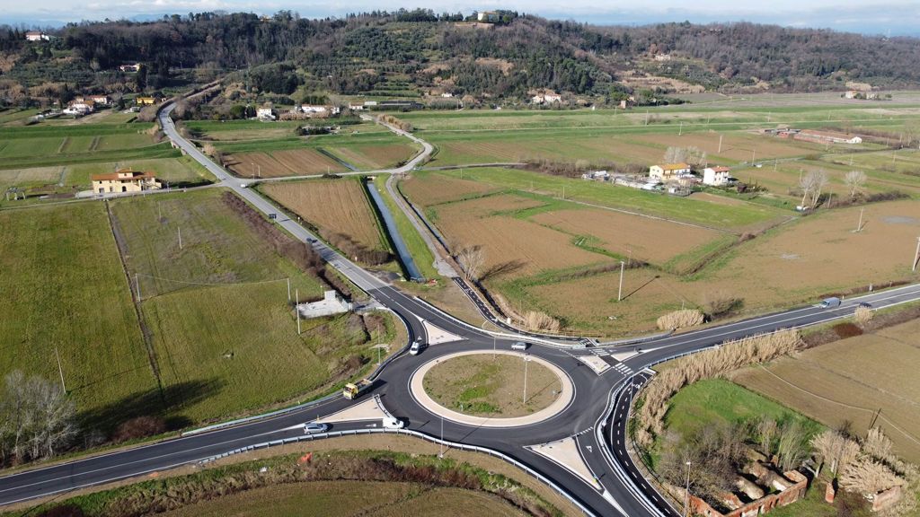 Nuova rotatoria su Via Usciana, Baccelli: