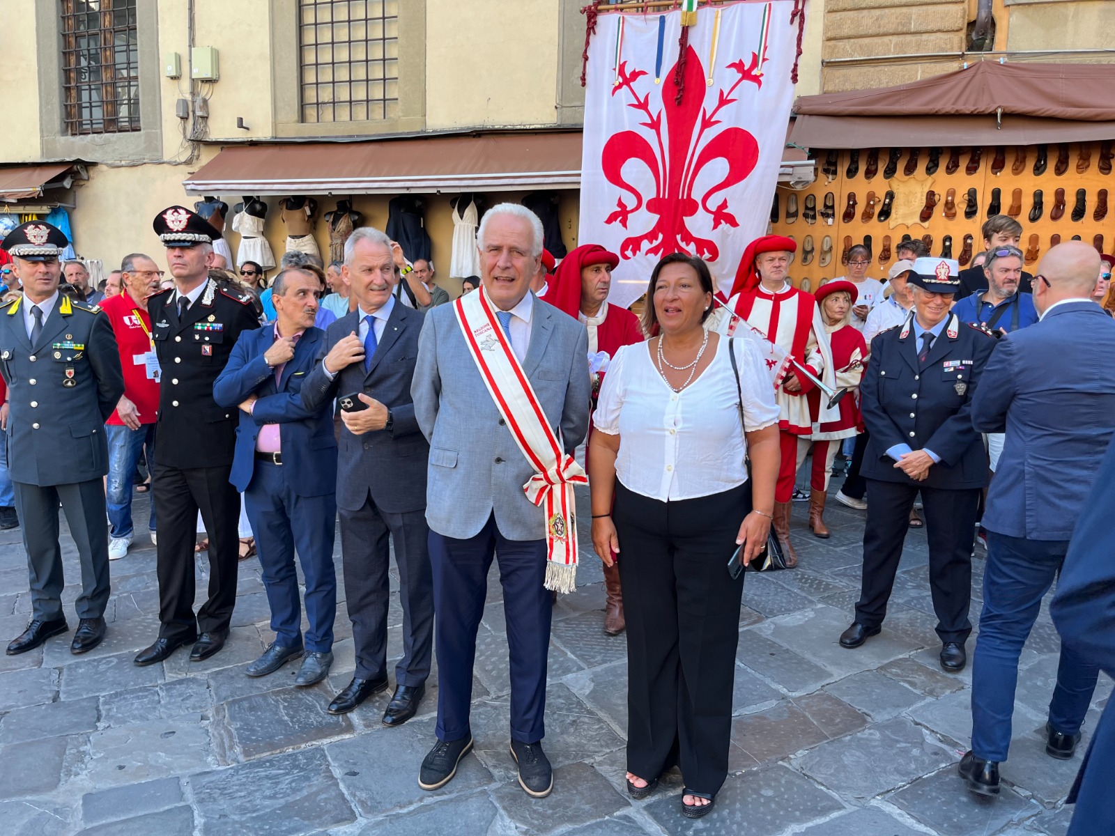 Festa di San Lorenzo, il presidente Giani alle celebrazioni
