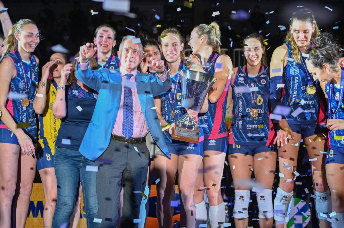 Titolo europeo alla Savino Del Bene Volley, Giani: “Impresa delle ragazze”