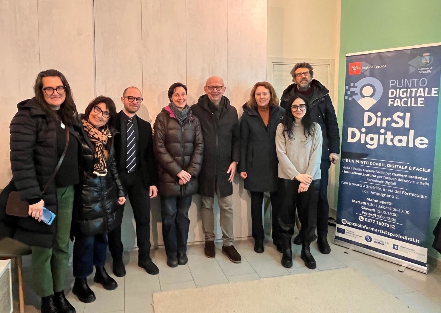 Buono il gradimento del Punto digitale facile di Sovicille (Si)