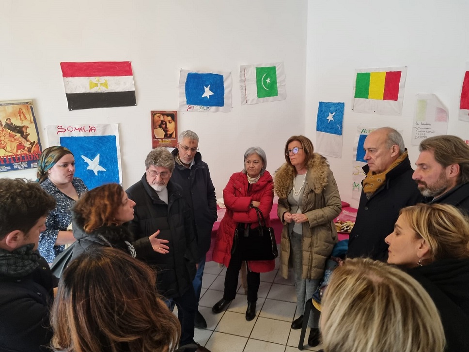 Serena Spinelli a Piombino: 'Ringrazio le istituzioni e saluto i ragazzi sbarcati a Livorno'