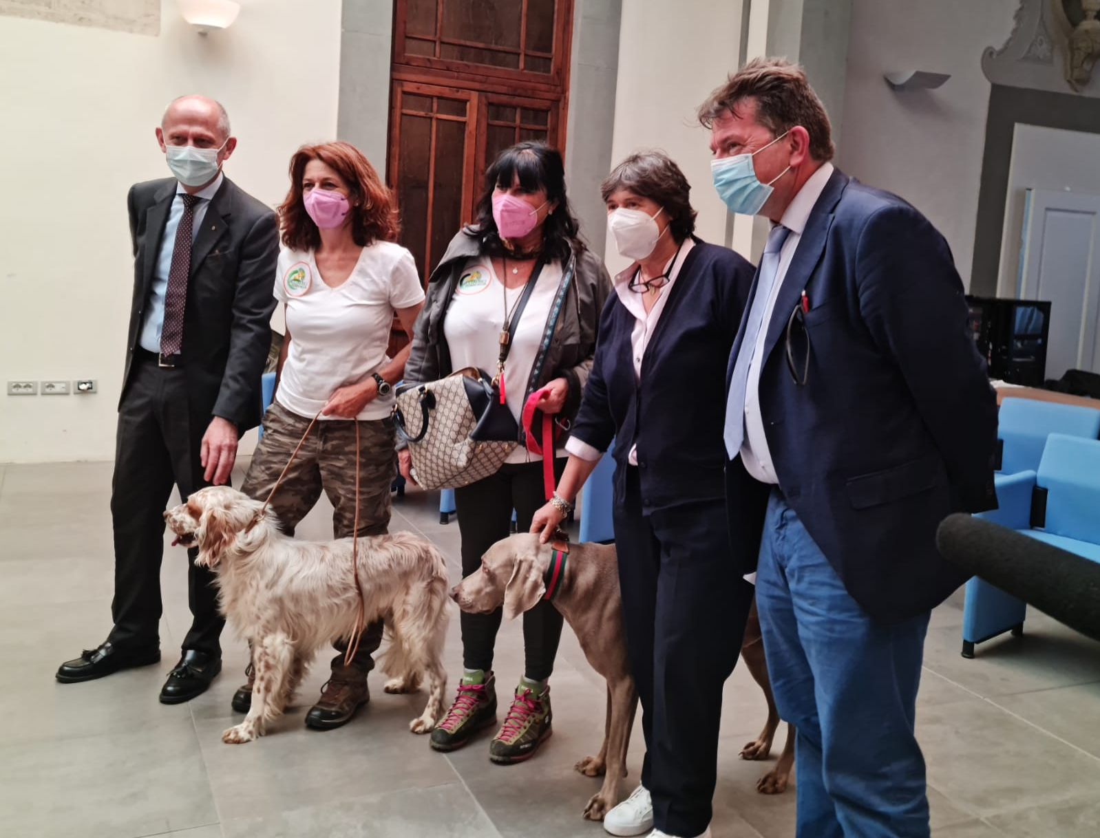 Legalità, a Suvignano per Libera va in scena la passione di cinofilia venatoria al femminile