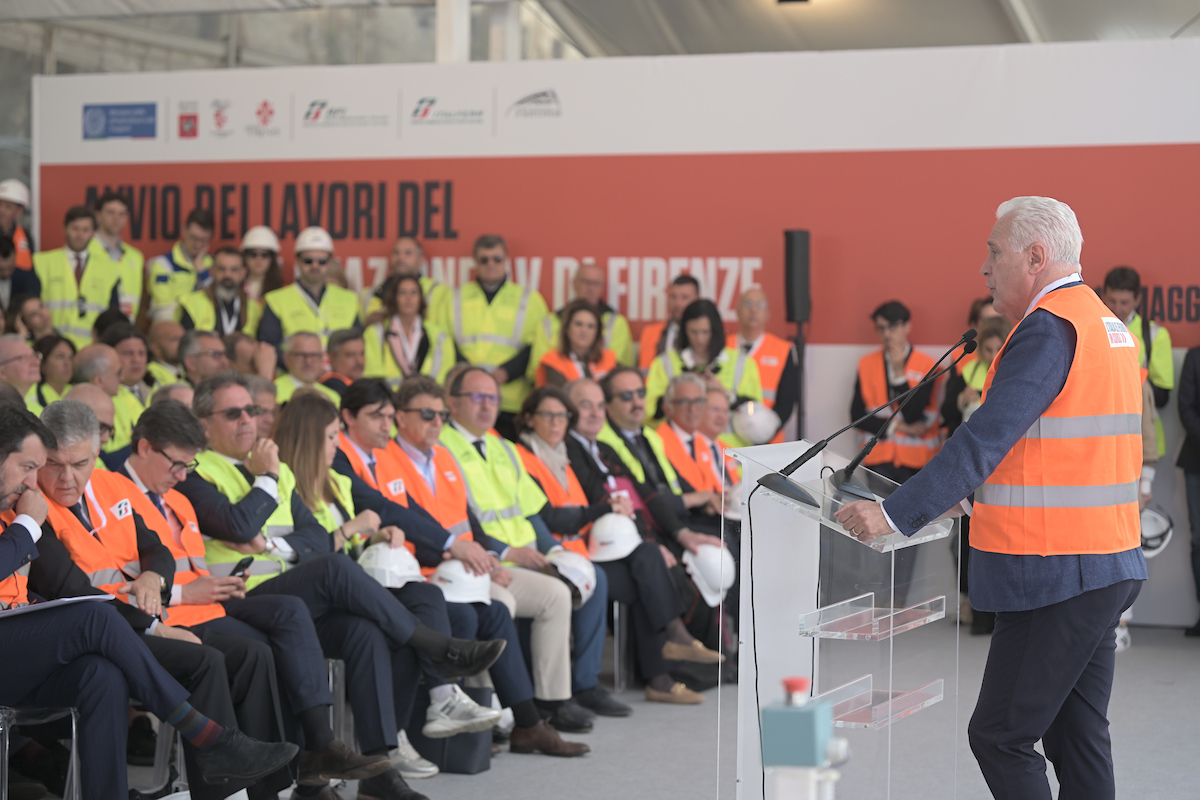 Av,  avvio lavori per passante e stazione. Giani: “Svolta decisiva”