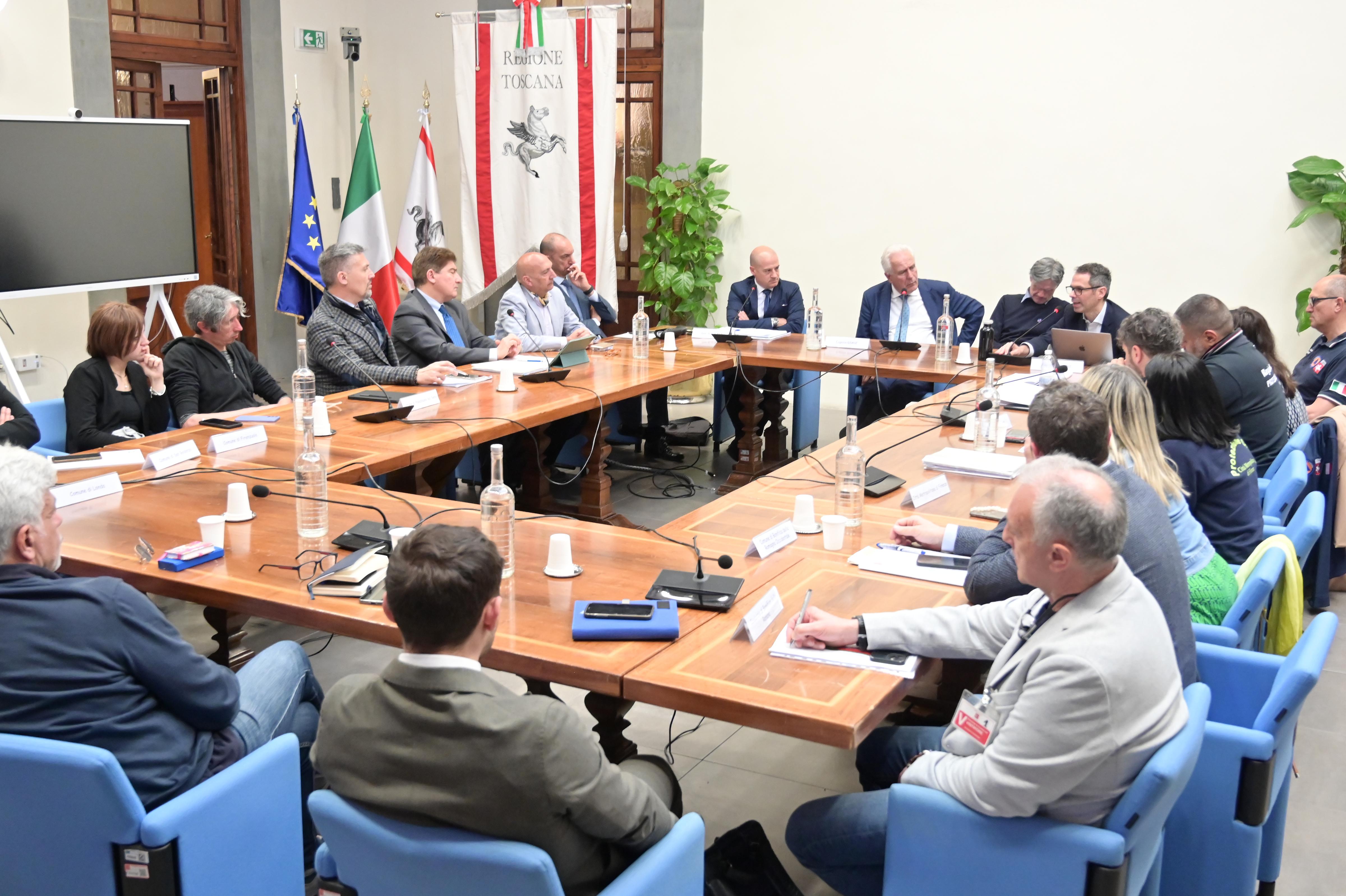 Alluvione Mugello, tavolo con presidente Regione, struttura commissariale e Comuni