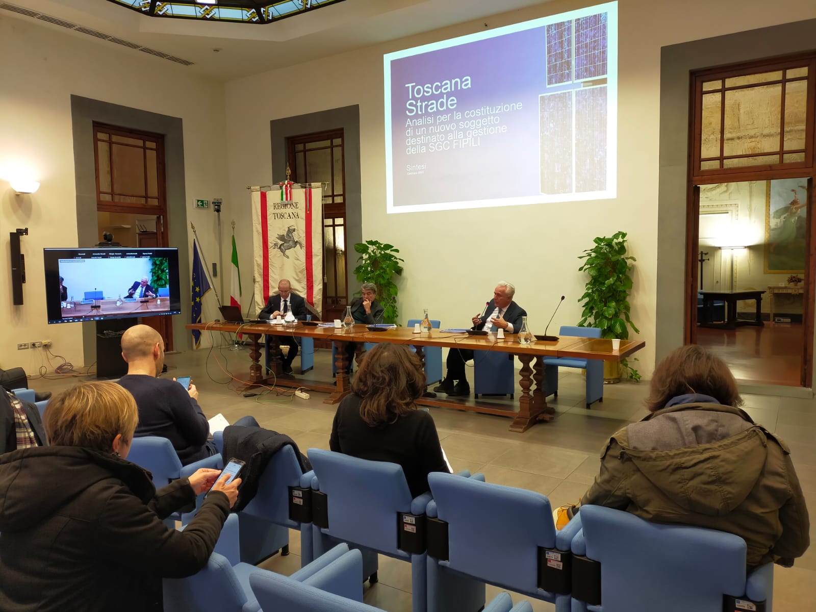 Fi-Pi-Li, nasce Toscana Strade spa. Giani e Baccelli: “E' il cambio di passo atteso”