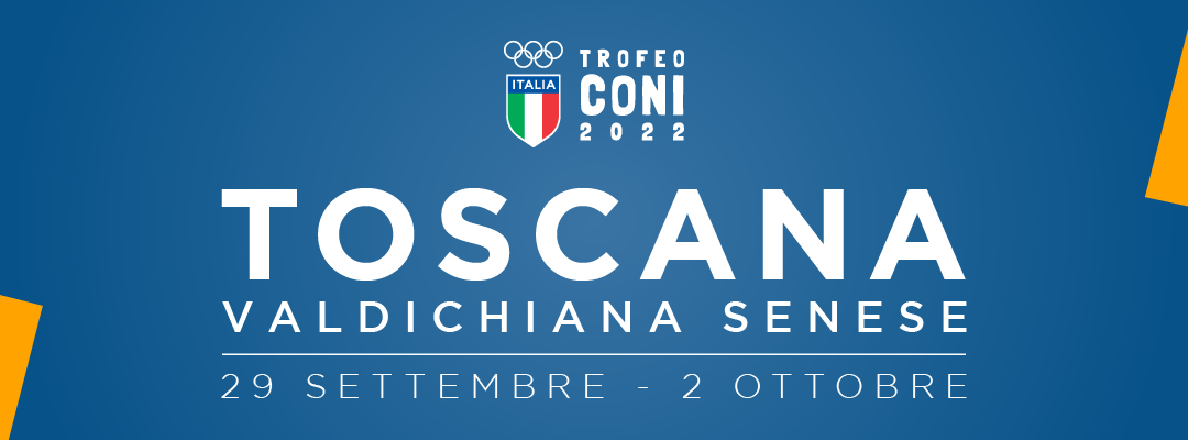 Trofeo Coni, la Valdichiana Senese pronta ad accogliere l'evento
