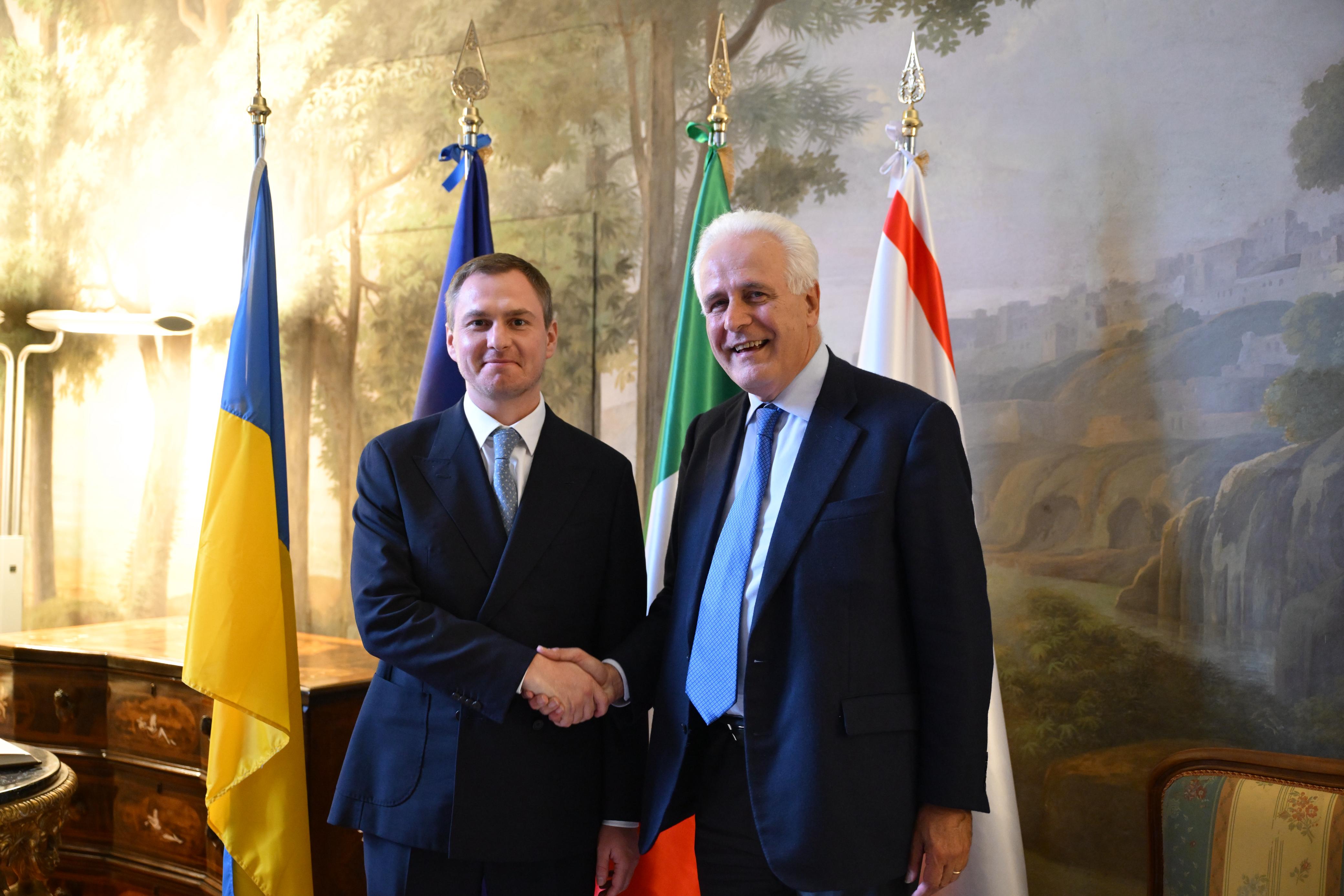 Intesa Toscana e Regione di Kyiv, la firmano Giani e Kravchenko