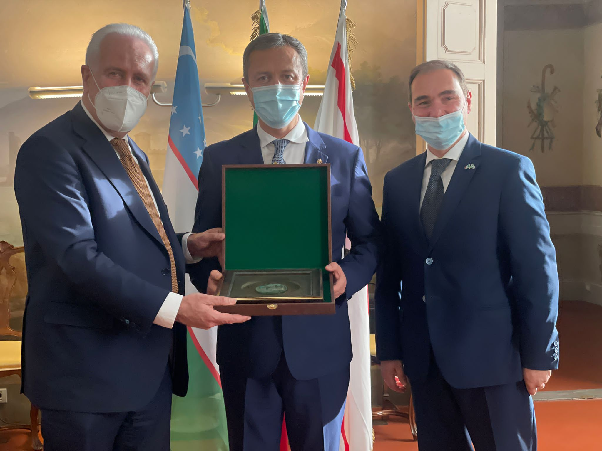 Il presidente Giani ha incontrato l’ambasciatore dell’Uzbechistan