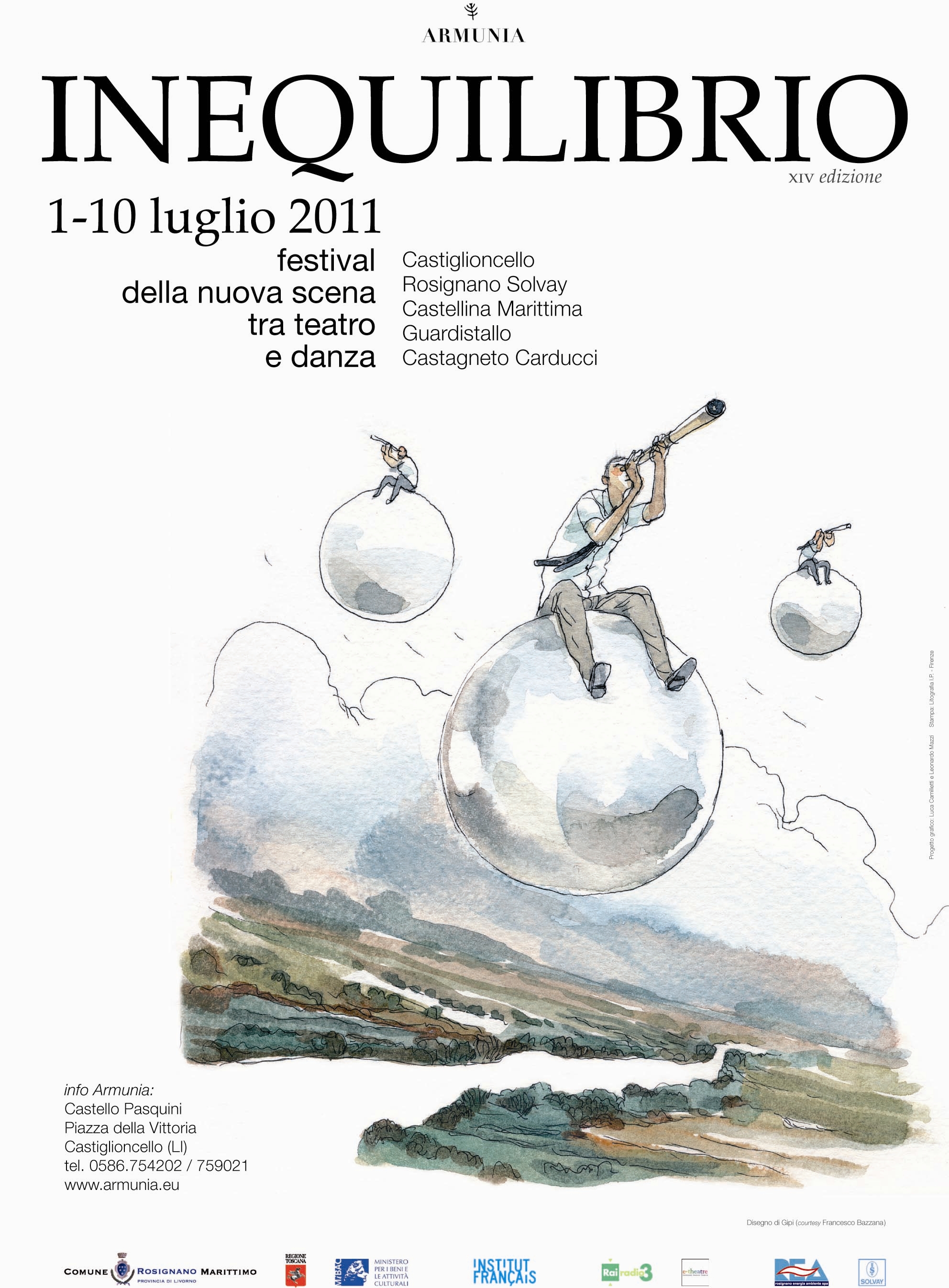 Parte il 1 luglio la xiv edizione del Festival della Costa degli Etruschi