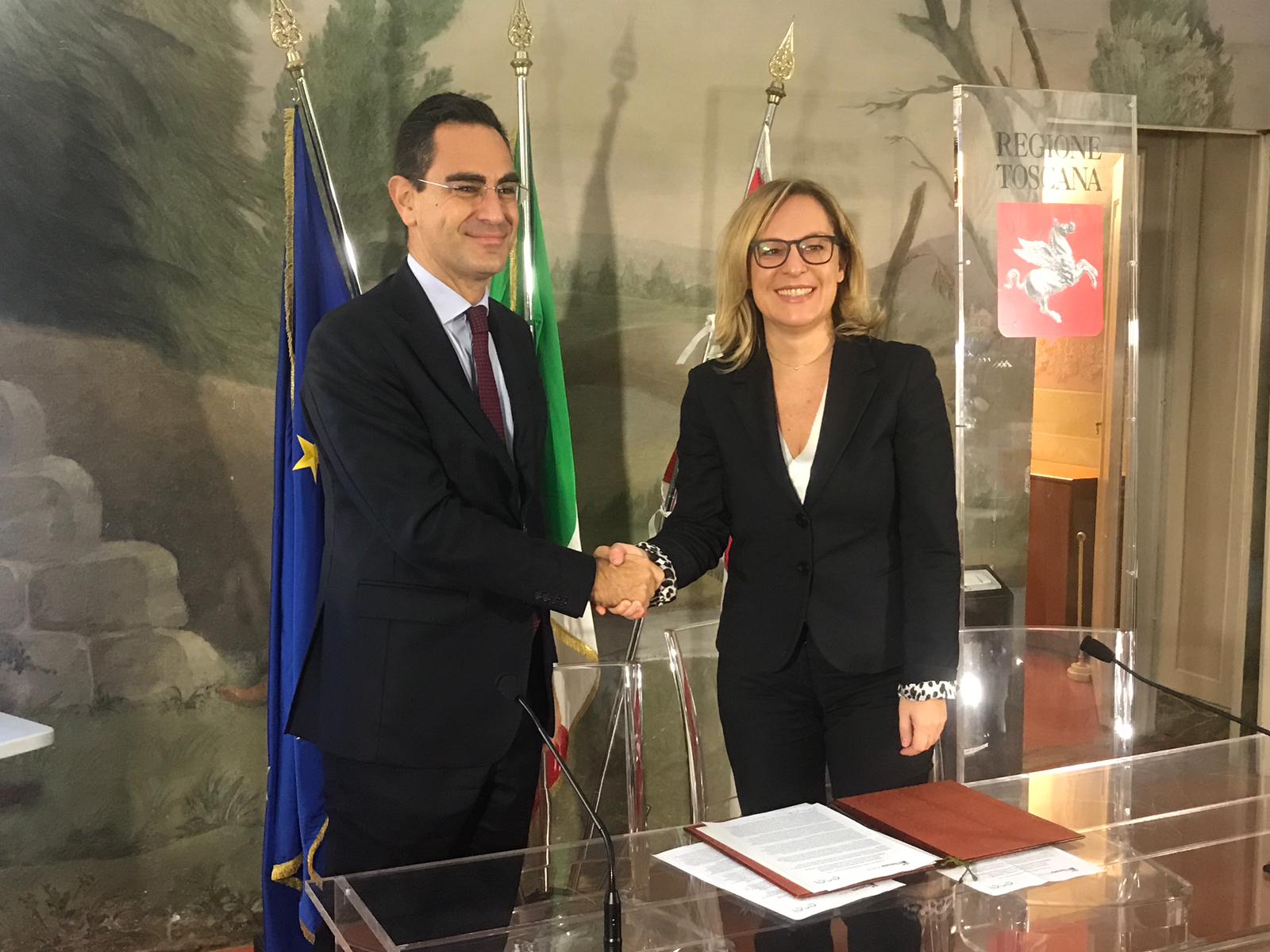 Regione e Enel insieme per la gestione delle emergenze: firmato il protocollo