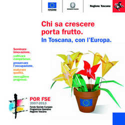 Fondo sociale europeo, a Livorno i risultati del programma toscano