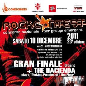 Rock Contest 2011, Scaletti alla presentazione della serata finale
