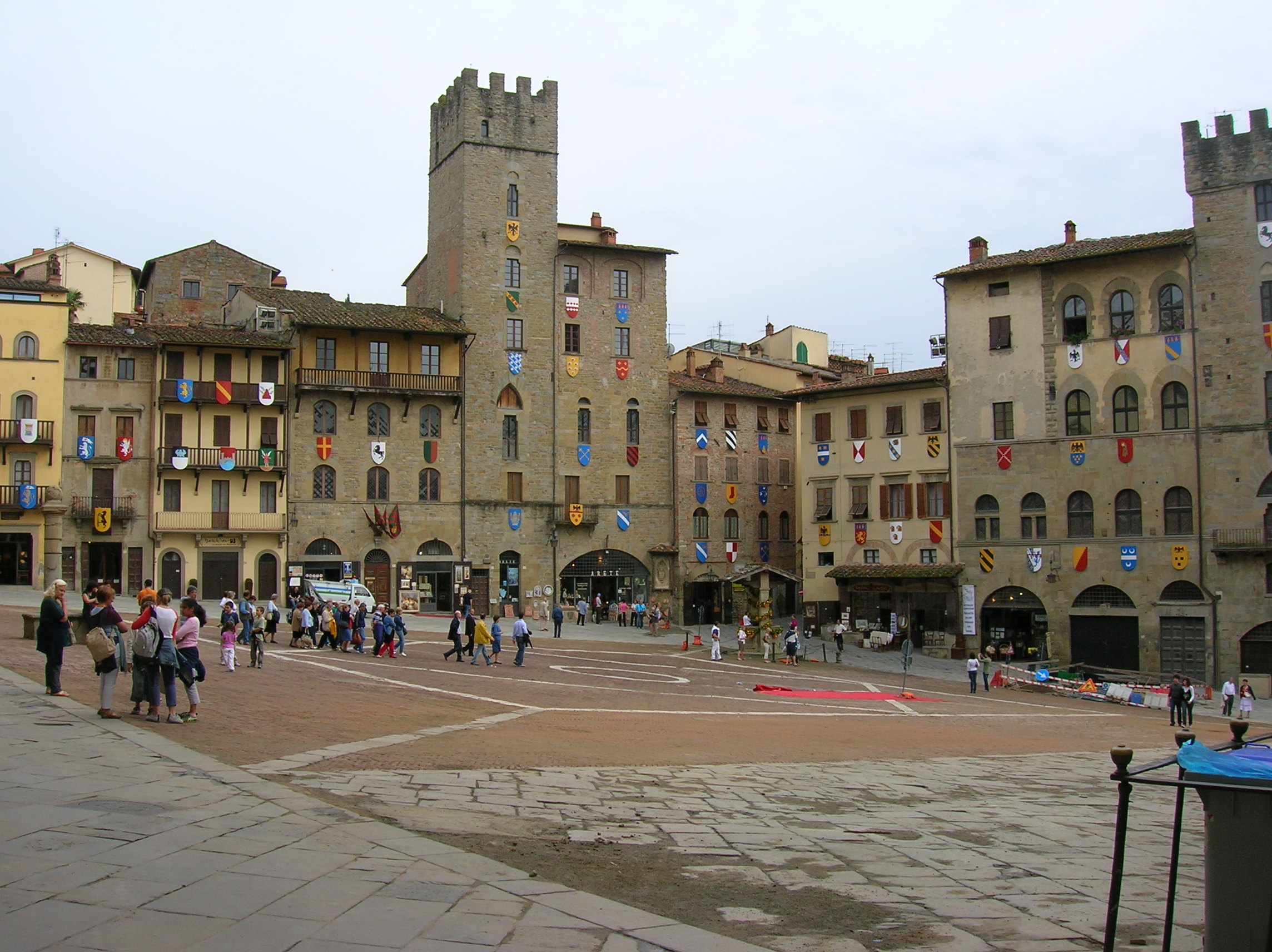 Simoncini ad Arezzo visita cantieri e realizzazioni dei progetti Piuss