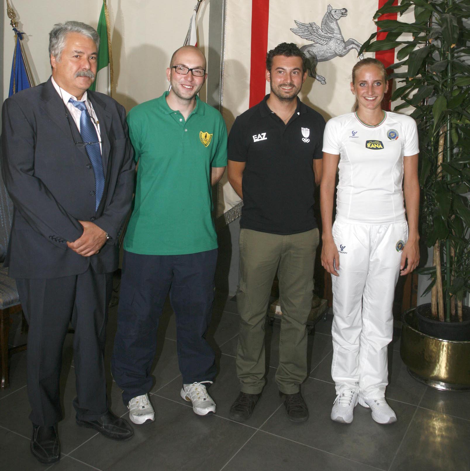 Il saluto della Regione alle medaglie olimpiche e paralimpiche toscane