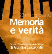 Georgofili, le iniziative a venti anni dalla strage