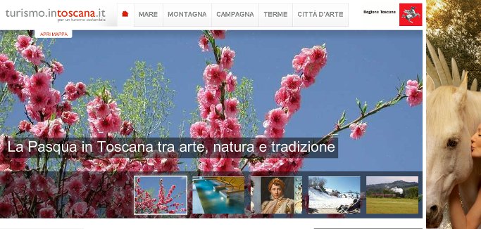 Una nuova App sul web per raggiungere l'essenza della Toscana