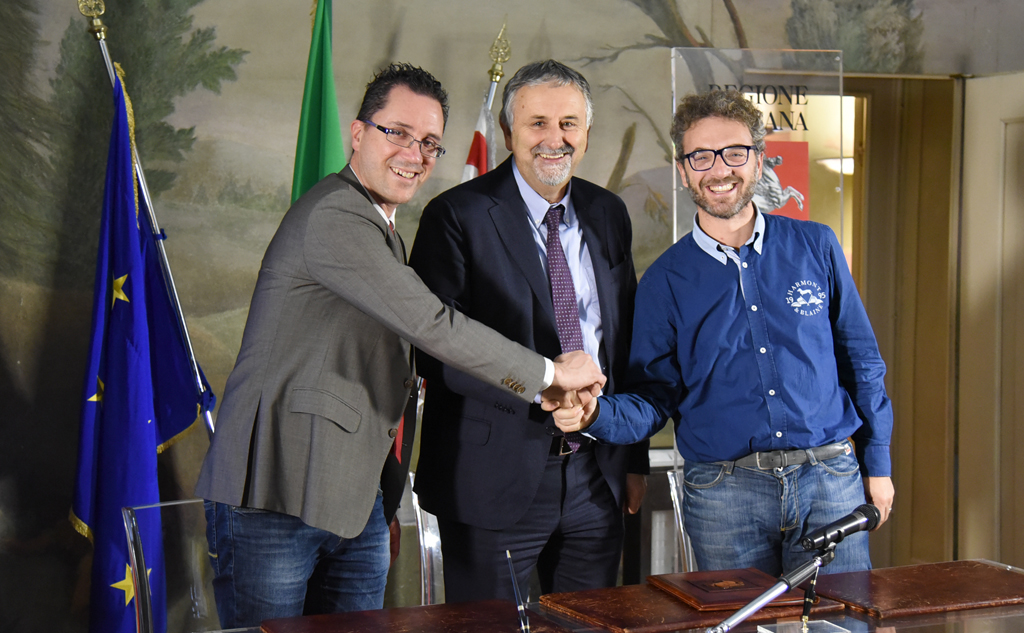 Firmati tre accordi per una viabilità migliore e più sicura in Toscana