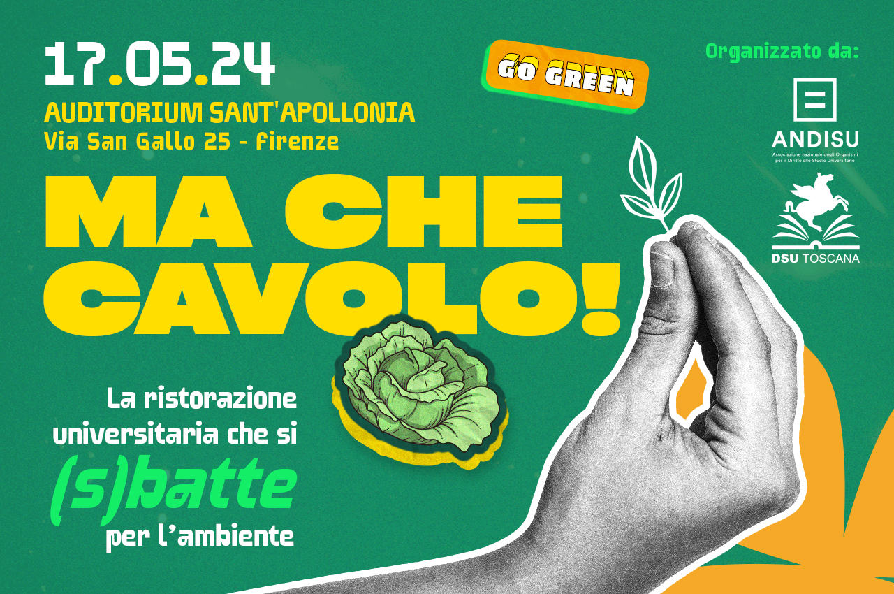 Ma che cavolo! La ristorazione universitaria si (s)batte per l’ambiente